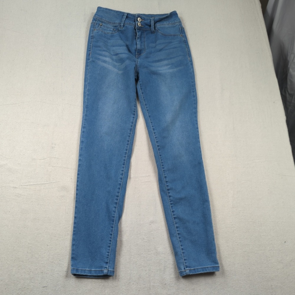 Curve Appeal Jeans Womens 8 29 Blue Stretch Curve Creator High Rise Skinny